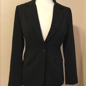 HARVE BARNARD BLACK BLAZER